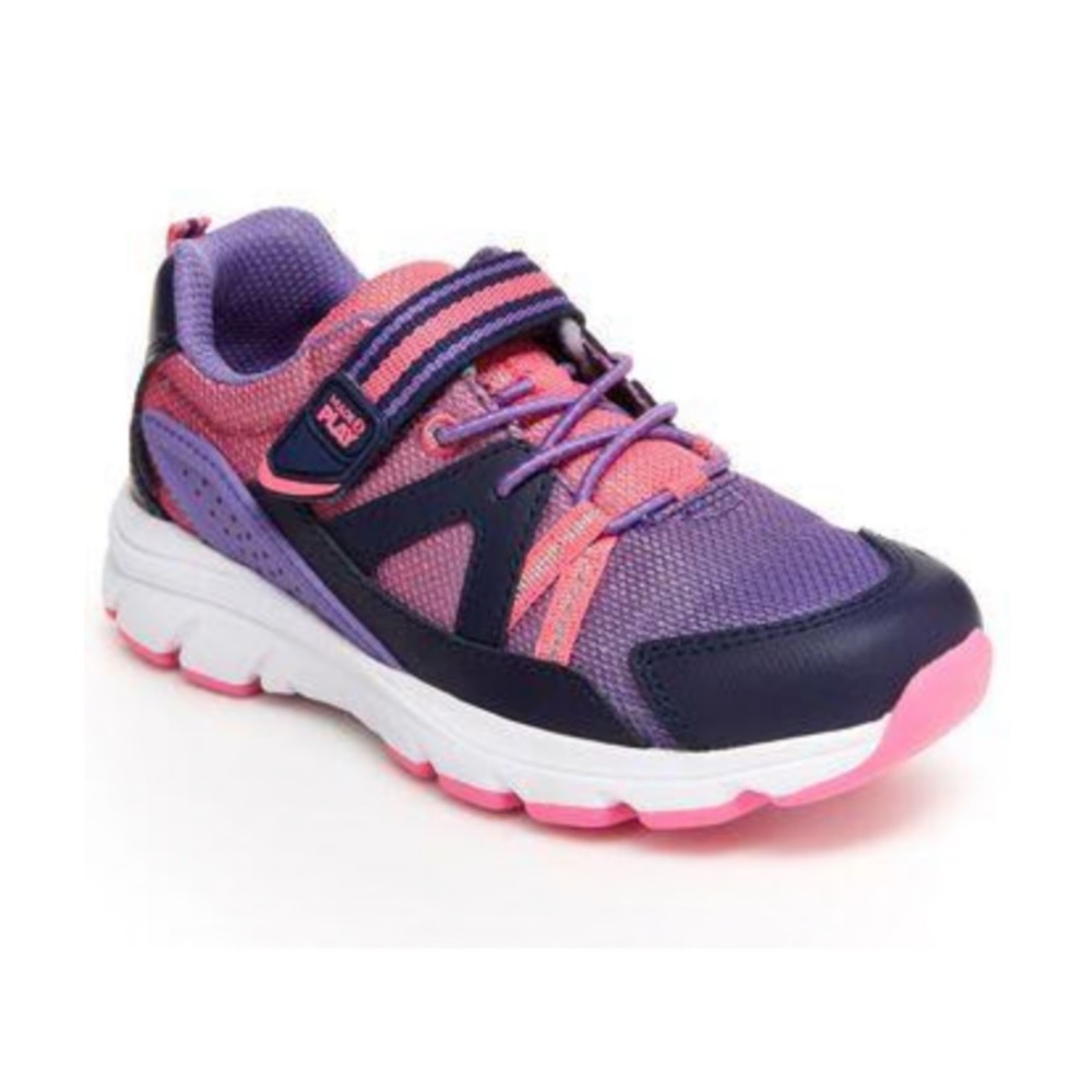 BNIB Stride Rite M2’s Journey Sneaker Purple size 4W NEW wide